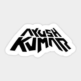 Ayush Kumar Sticker